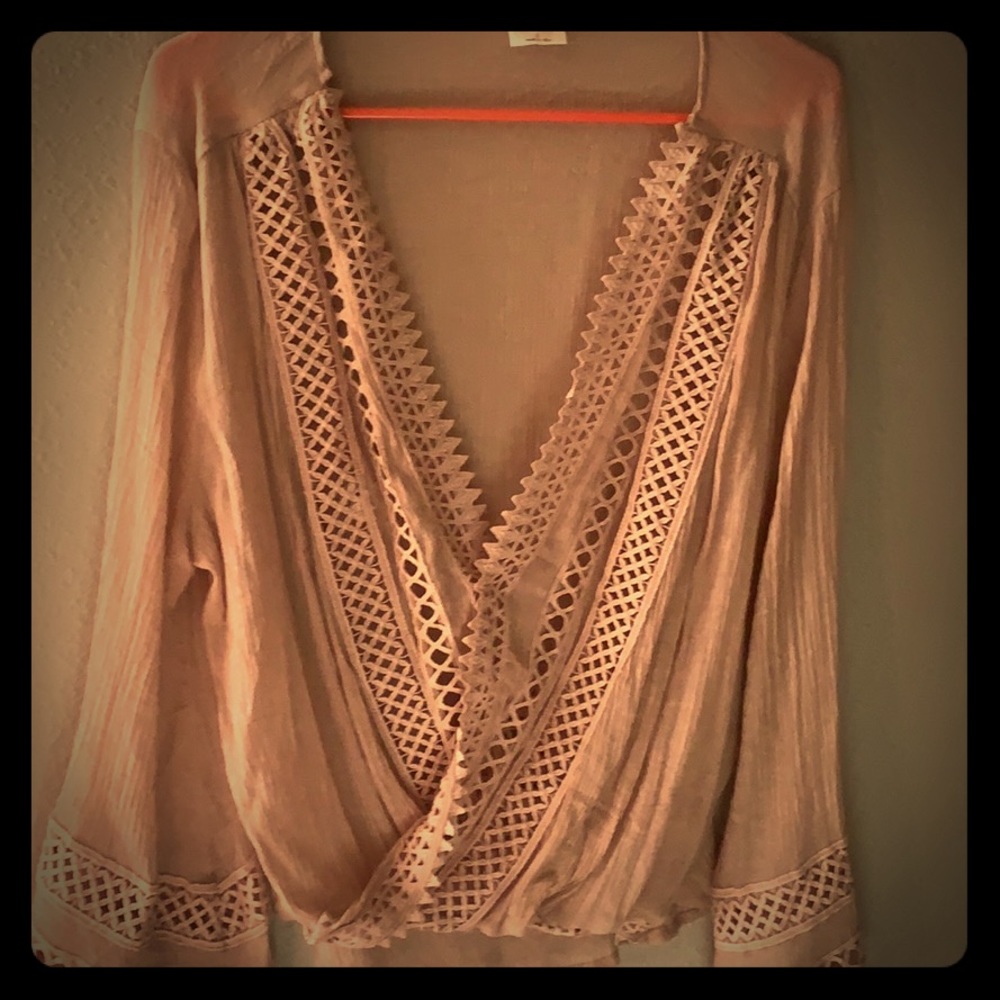 Long sleeve blouse